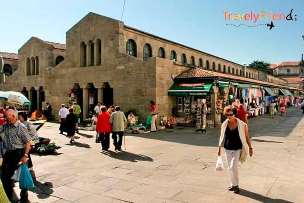 Apartament Piso Completo Ideal Para Parejas O Grupos De 4- Gp2A Santiago de Compostela Zewnętrze zdjęcie